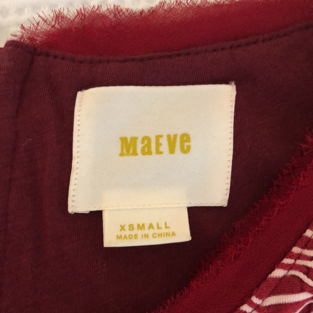 Anthropologie Maeve Red Dress - Picture 6 of 6